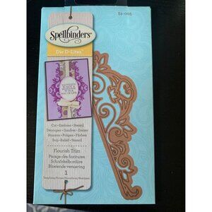 Spellbinder Flourish Trim Cutting Die - New